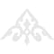 Ekena Millwork Pitch Whitman Architectural Grade PVC Gable Pediment, 60"W x 35"H x 1"P (14/12) GPP060X035X100WHI - alternate 5